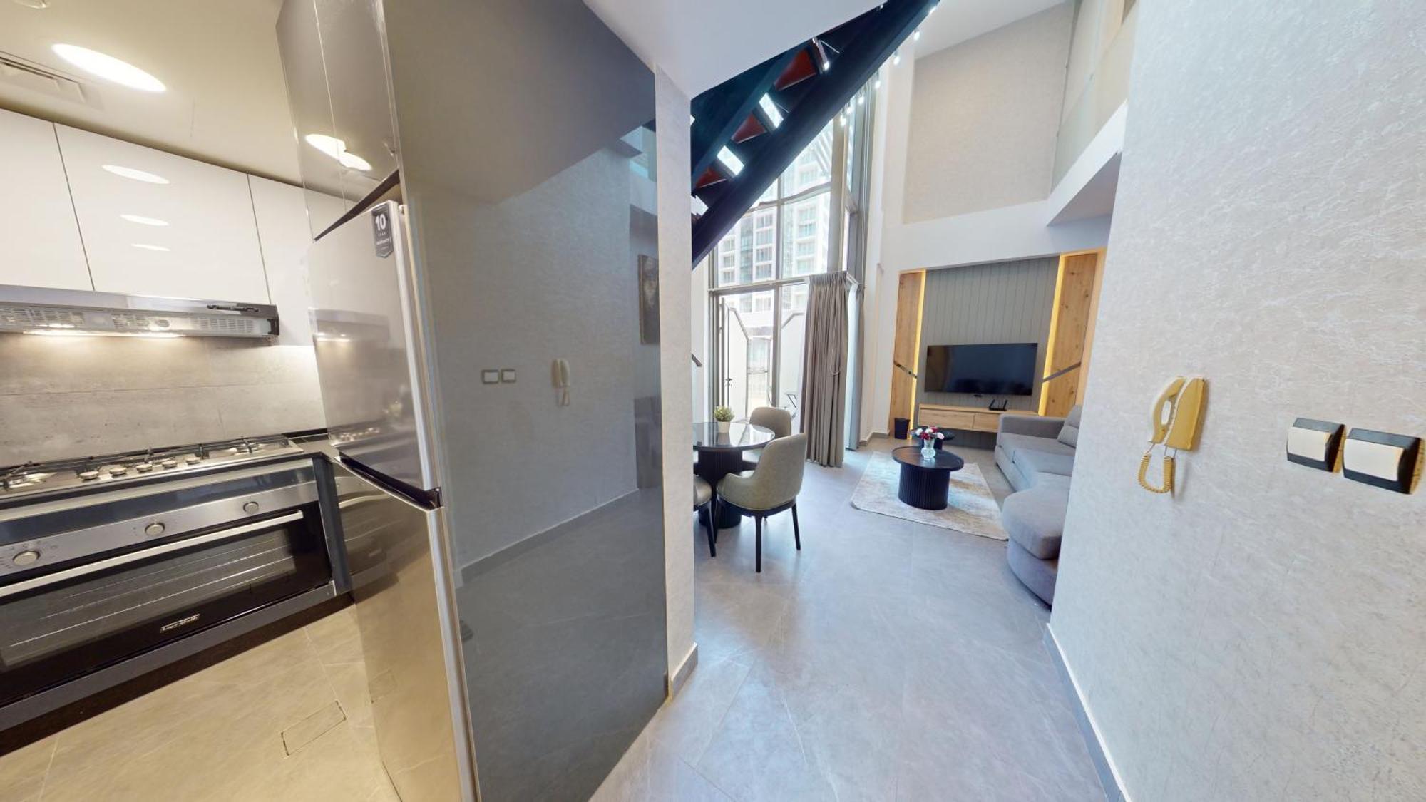 Al Fares Luxury Furnished Apartment-Damac Tower Luaran gambar
